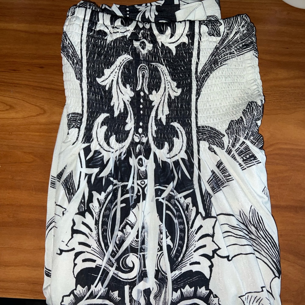 Strapless dress